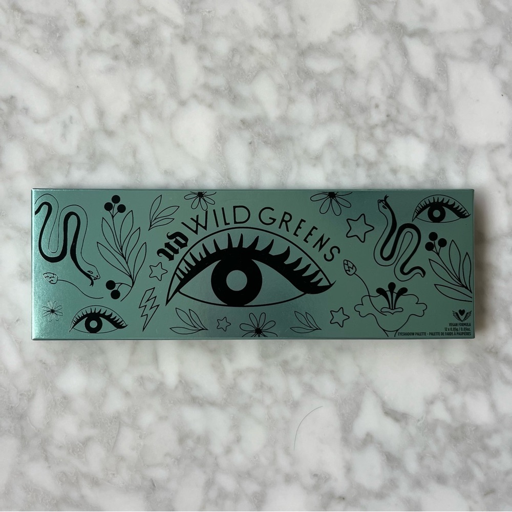 Urban Decay Wild Greens Eyeshadow Palette